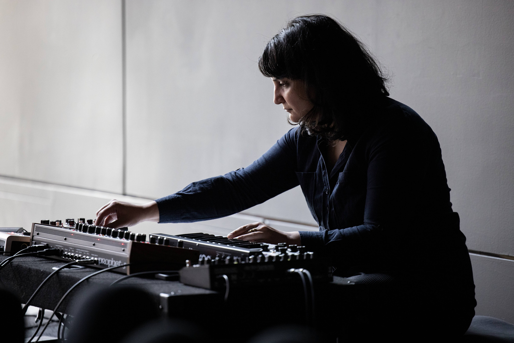 Performance images: Suzanne Ciani and Sarah Davachi: Performance
